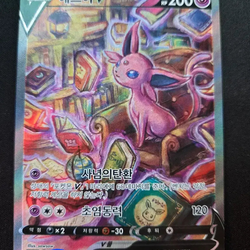 [BUNJANG] Eevie V SR Card / 에브이v SR
