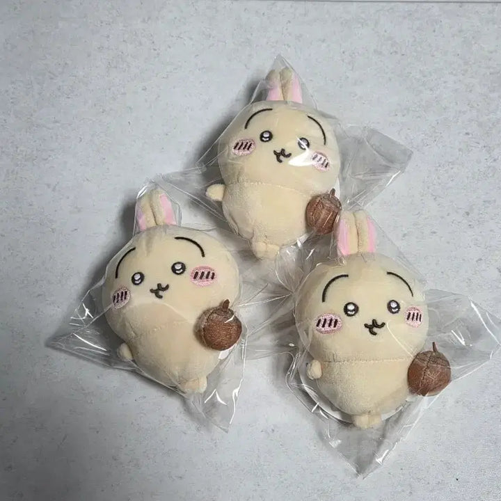 [BUNJANG] Dizzy Rabbit Stress Ball Keychain / 먼작귀 우사기 스트레스볼 키링