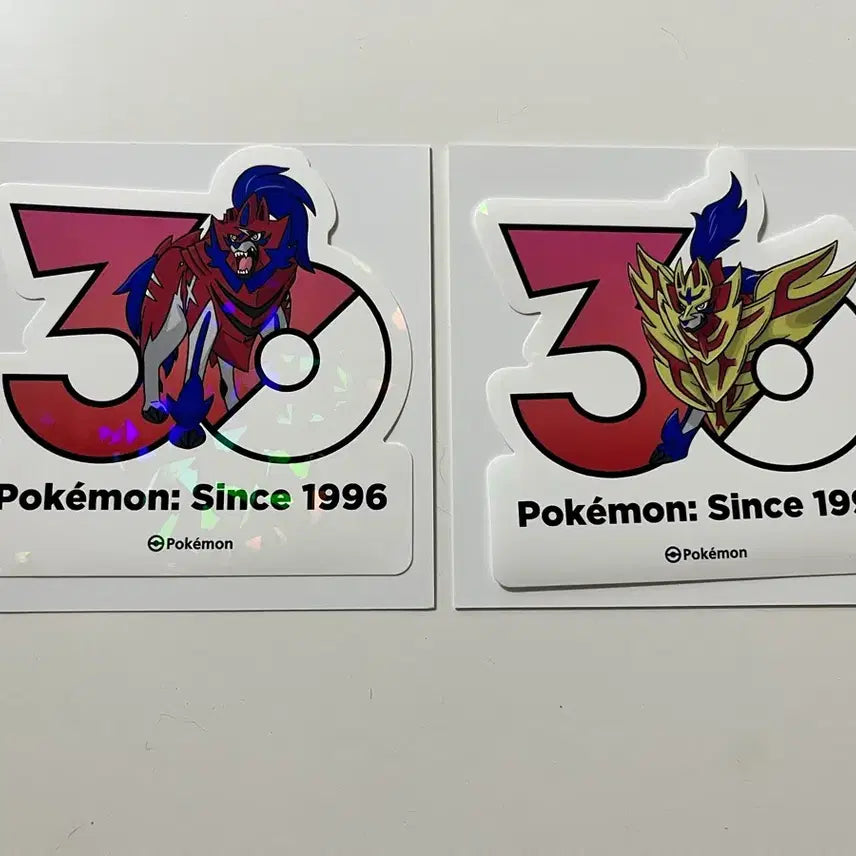 [BUNJANG] Pokemon 30th Anniversary Sticker - Zamazenta / 포켓몬 30주년 스티커 자마젠타