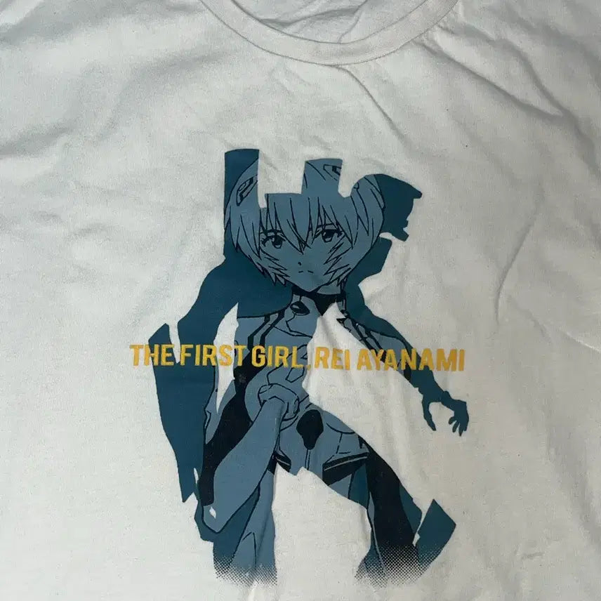 [BUNJANG] Evangelion Rei Ayanami "The First Girl" T-Shirt / 에반게리온 아야나미레이 티셔츠