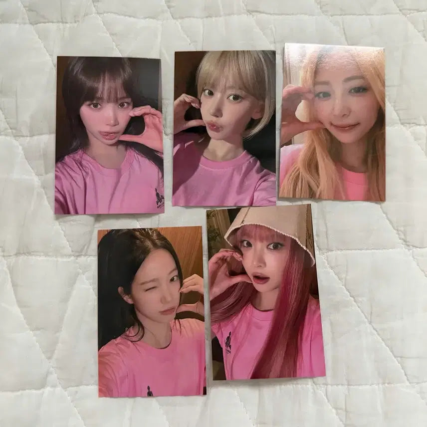 [BUNJANG] LE SSERAFIM Boompala 2nd Week Studio Live Photocard Set / 르세라핌 붐팔라 boompala 2주차 공방포카 세트