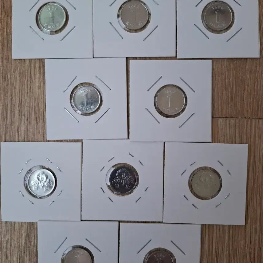 [BUNJANG] 1988 1 Won Coin Bundle / 1988년1원 완전미사용 10개