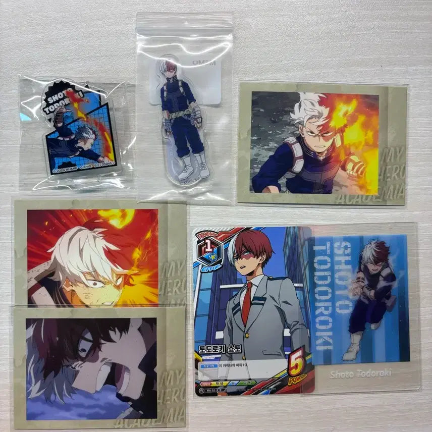 [BUNJANG] My Hero Academia Todoroki Bundle Set / 나히아 쇼토 일괄 판매