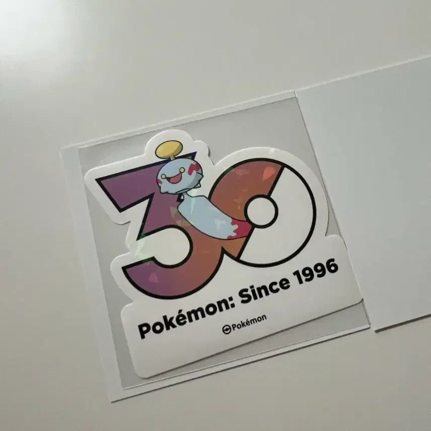 [BUNJANG] Pokemon 30th Anniversary Sticker Set / 포켓몬 30주년 스티커 치렁