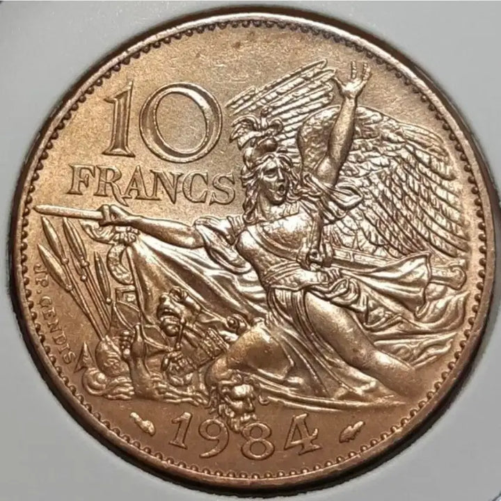 [BUNJANG] France 1984 10 Francs Commemorative Coin - François / 프랑스 미사용 1984년 프랑수아 200주년 10프랑.외국주화 주화 화폐