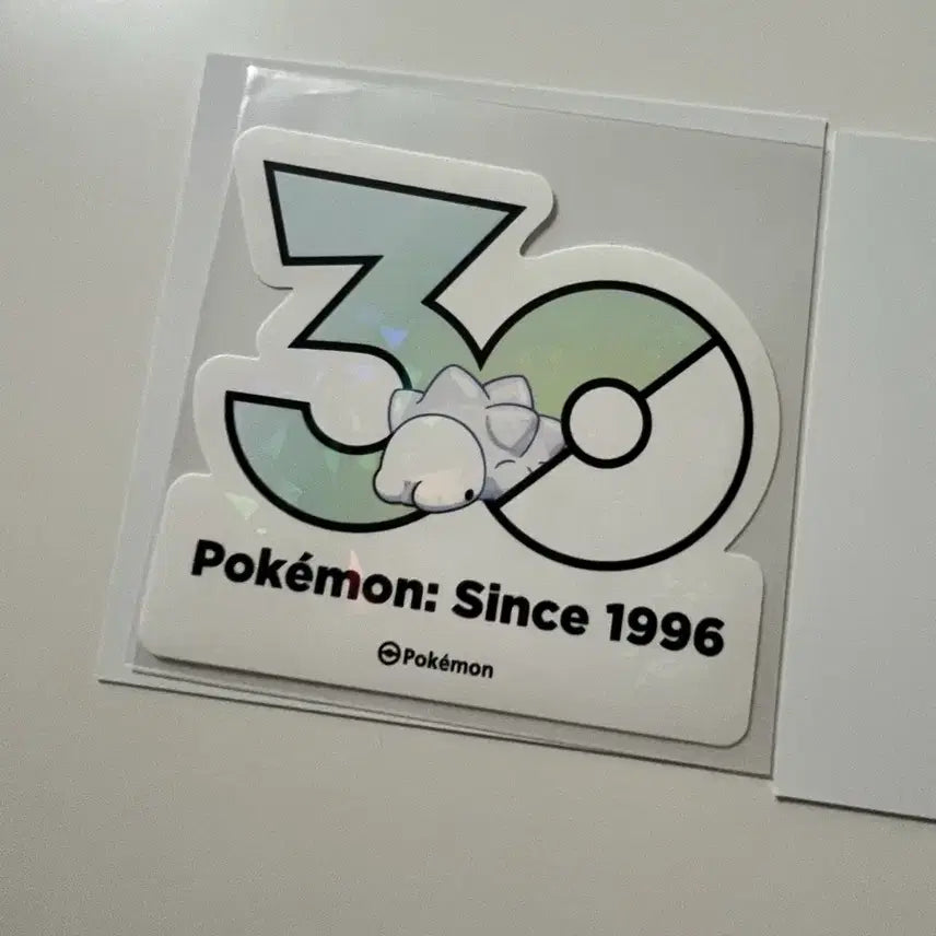 [BUNJANG] Pokemon 30th Anniversary Nunjimugi Sticker / 포켓몬 30주년 스티커 누니머기