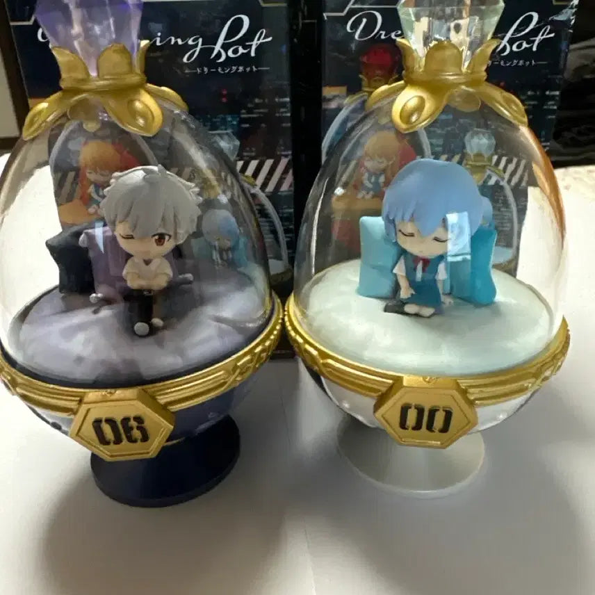 [BUNJANG] Evangelion Dreaming Pot Rei, Kaworu Bundle Set / (일괄/급처) 에반게리온 드리밍팟