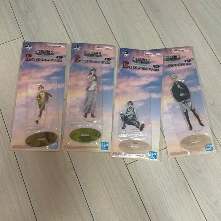 [BUNJANG] Attack on Titan Ichiban Kuji Acrylic Stand Bundle Set / 진격의거인 이치방쿠지 아크릴 스탠드 일괄