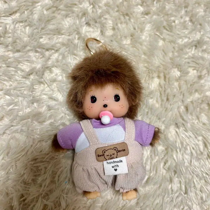 [BUNJANG] Monchhichi Bebichichi Doll Keychain / (새상품) 몬치치 베비치치 인형키링