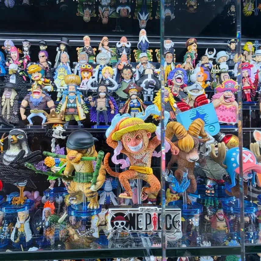 [BUNJANG] World Collectable Figure Straw Hat Pirates 9-Member Animal Version Bundle Set / YZ 월콜레진. 밀집모자해적단 9인 동물버전 일괄 판매합니다.
