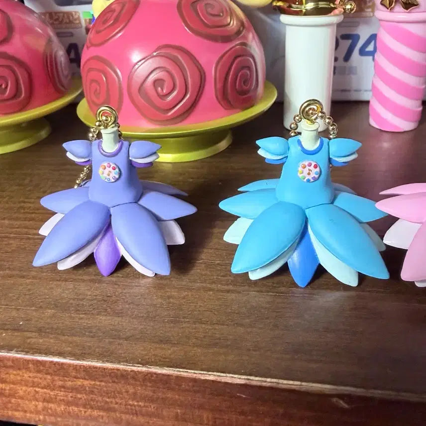 [BUNJANG] Ojamajo Doremi Costume Charm Gacha Full Set / 꼬마마법사 레미 오자마녀 도레미 코스튬 참 1탄 키링 가챠 풀세트