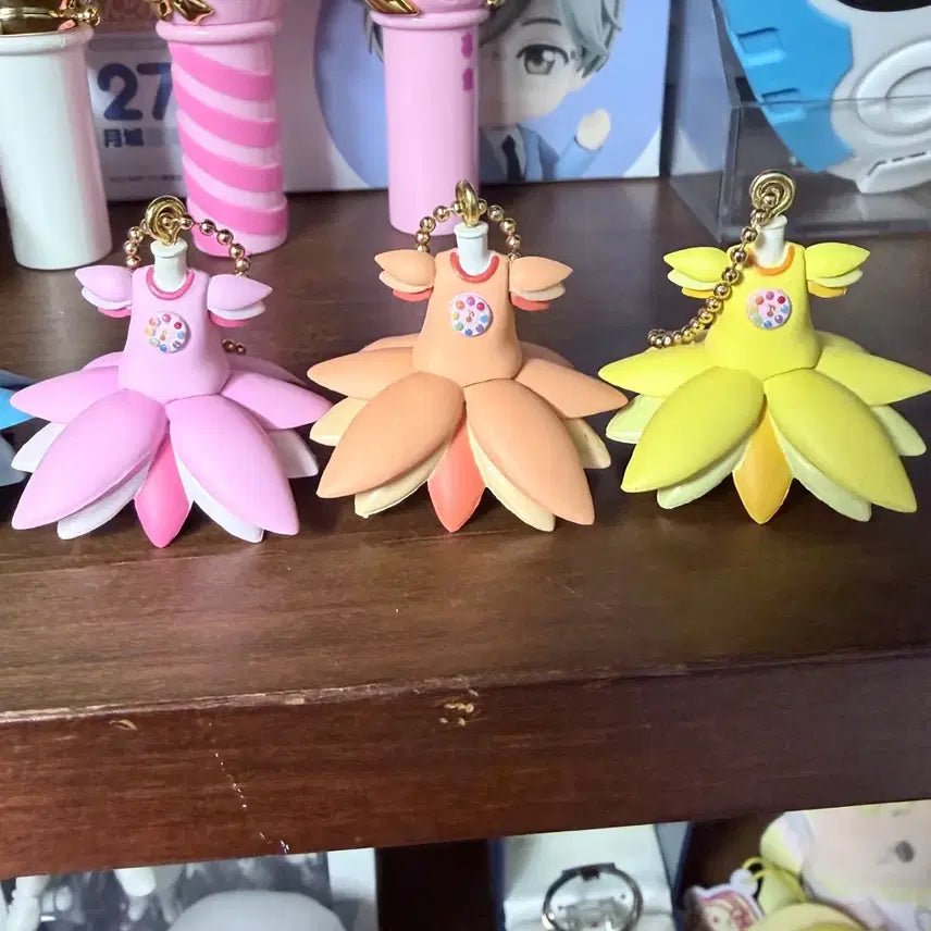[BUNJANG] Ojamajo Doremi Costume Charm Gacha Full Set / 꼬마마법사 레미 오자마녀 도레미 코스튬 참 1탄 키링 가챠 풀세트