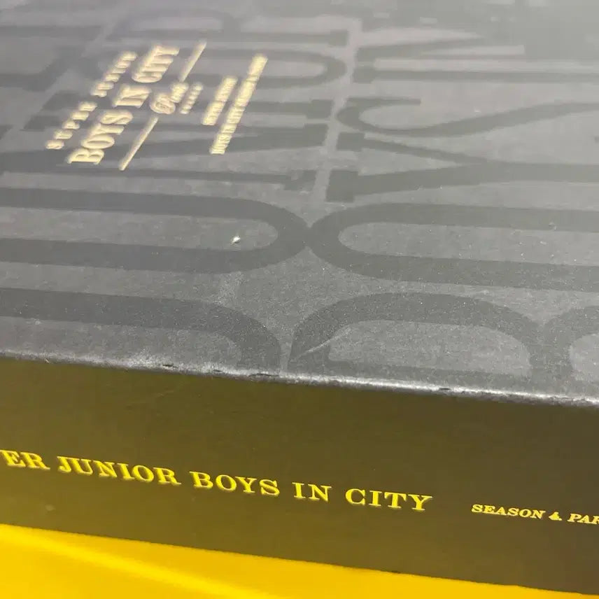 [BUNJANG] Super Junior Boys in City Season 4 DVD Full Box Set / 슈퍼주니어 보이즈 인 시티 시즌4 DVD 풀박스 +2006년 보이즈인시티