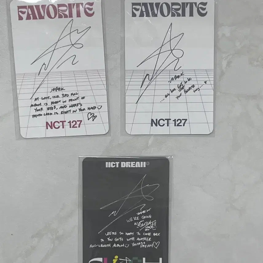 [BUNJANG] NCT Mark Bundle Set Photocard / 엔시티 마크 포카 일괄 양도