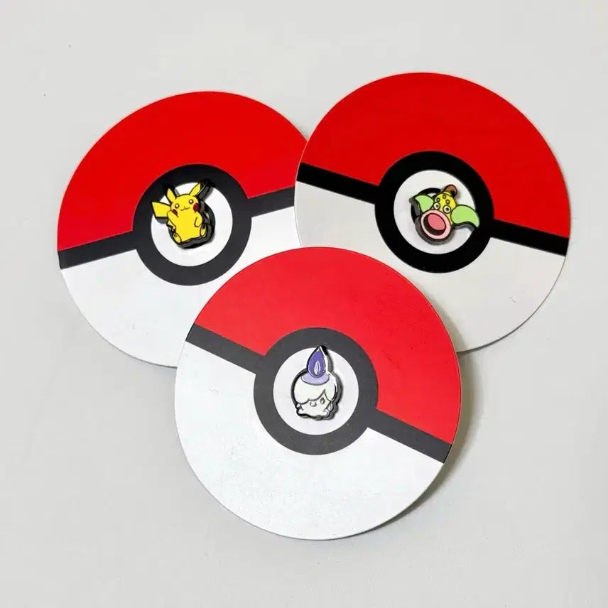 [BUNJANG] Pokemon Mini Pin Badge Collection Pikachu, Charmeleon, Tangela / 포켓몬스터 미니 핀뱃지 컬렉션 피카츄 불켜미 우츠동