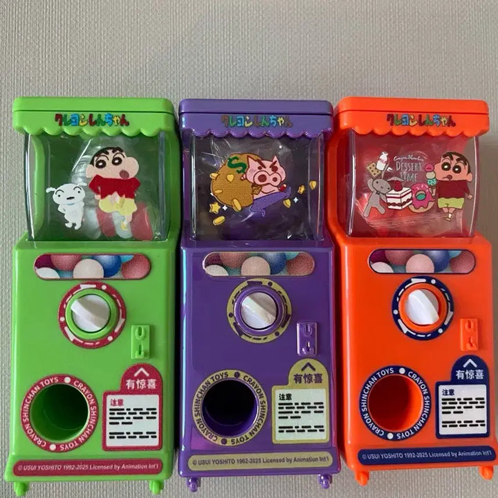 [BUNJANG] Crayon Shin-chan Capsule Toy Set (3 Pieces) / 새상품) 짱구 캡슐토이 3개