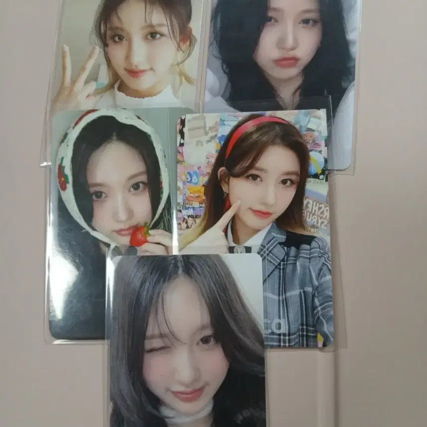 [BUNJANG] IVE Gaeul Bundle Set 5 Photocards (Loved, Lucid Dream, Japanese) / 급처일괄) 아이브 가을 포카 일괄 5장 러브드 루시드 드림 일본 시세킹