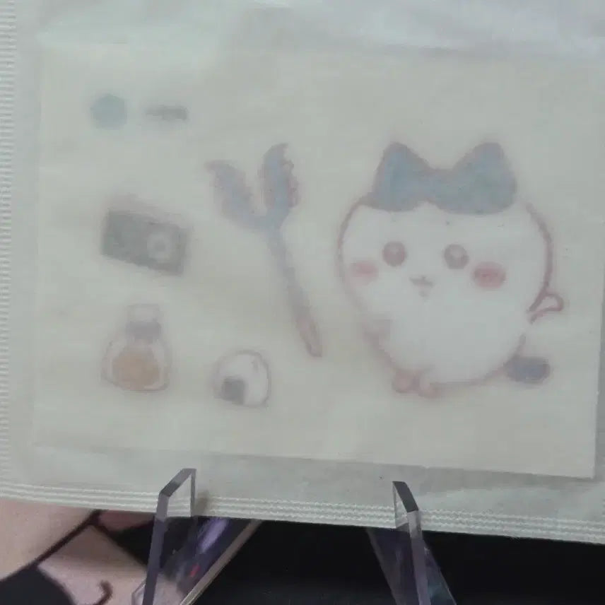 [BUNJANG] Cheekawa Hachiware Ttibu Seal Sticker / 먼작귀 치이카와 띠부씰 하치와레