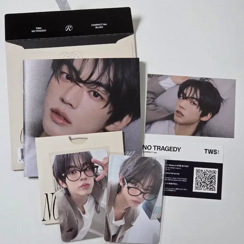 [BUNJANG] TWS No Tragedy Compact Blush Album Dohyun Photocard Full Set / 수수료X)투어스 no tragedy 컴팩트 blush앨범 도훈 포카 풀셋