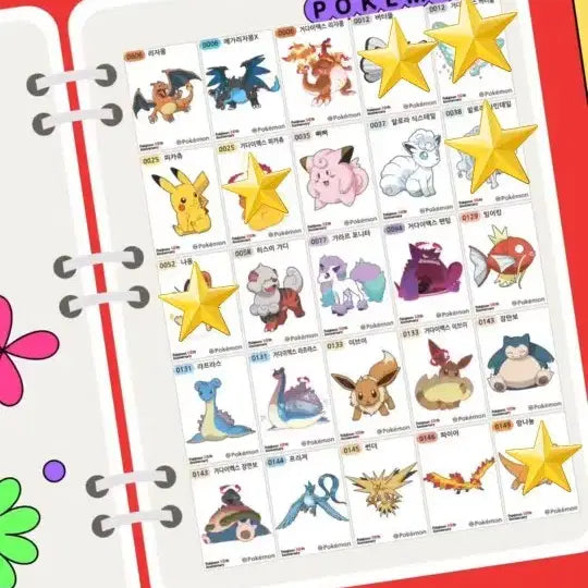 [BUNJANG] Pokemon 30th Anniversary Sticker Collection Trading / 포켓몬 30주년 띠부씰교환