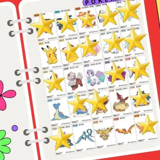 [BUNJANG] Pokemon 30th Anniversary Sticker Collection Trading / 포켓몬 30주년 띠부씰교환
