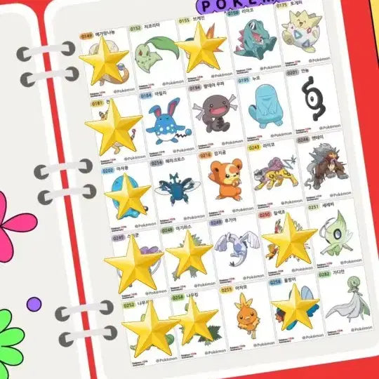 [BUNJANG] Pokemon 30th Anniversary Sticker Collection Trading / 포켓몬 30주년 띠부씰교환