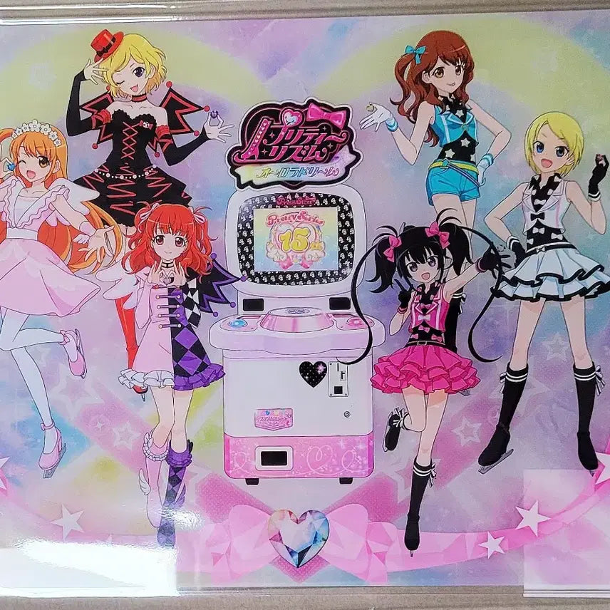 [BUNJANG] Pretty Rhythm Aira Kris Acrylic Stand &amp; Visual Cross / 프리티리듬 마루쿠지 아이라 크리스 아크릴 스탠드 비주얼보드 비주얼 크로스