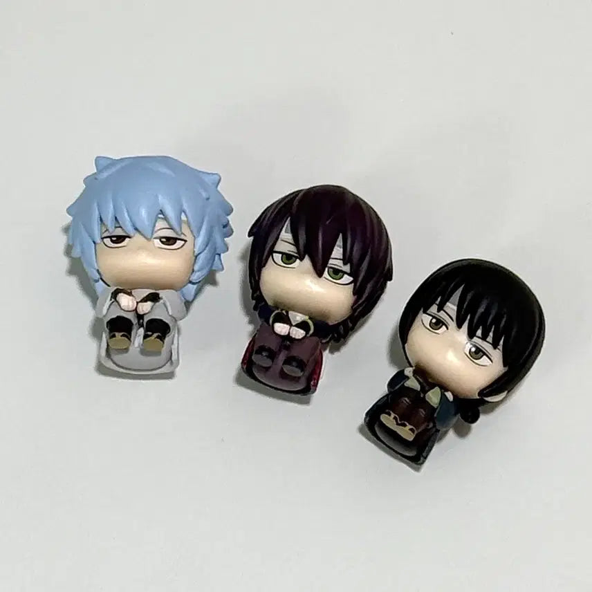 [BUNJANG] Gintama Shinsengumi Machiboke Gacha Bundle Set - Gintoki, Katsura, Takasugi / 은혼 양이지사 마치보케 가챠 일괄 긴토키 카츠라 타카스기