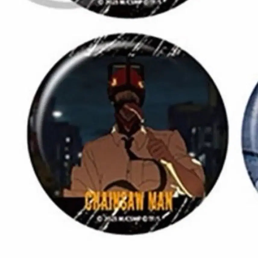 [BUNJANG] Chainsaw Man Denji Can Badge - Theatrical Edition Collection / 체인소맨 덴지 캔뱃지 극장판 레제편 컬렉션 새상품 굿즈 카페 팝업