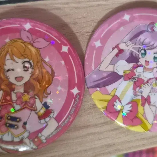 [BUNJANG] Aikatsu! Stars! Akari Hoshino Lala Hakaze Can Badge Set / 아이엠스타 프리파라 아이카츠 카츠파라 스타파라 하늘 아카리 라라 캔뱃지
