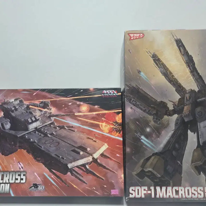 [BUNJANG] Macross SDF-1 Prometheus &amp; Daedalus Movie Edition Model Kit / 마크로스 SDF-1 프로메테우스 &amp; 데달러스 / 무비 에디션 4종