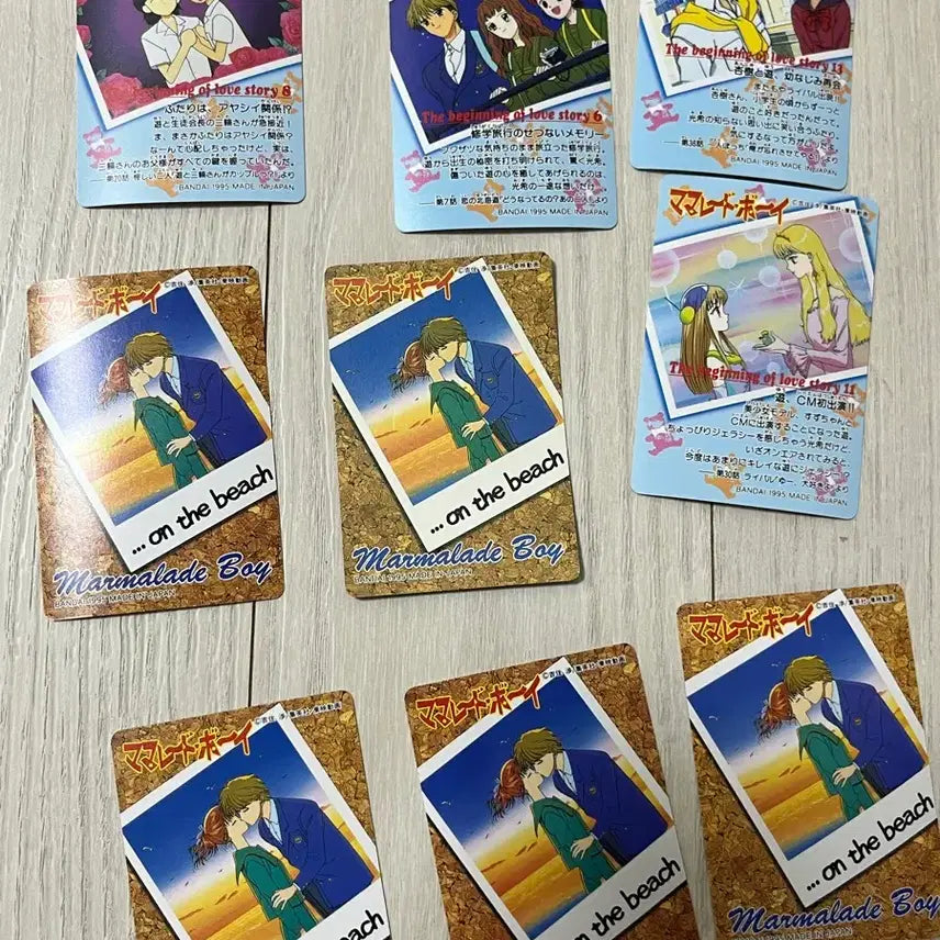 [BUNJANG] Marmalade Boy Classic Anime Card Goods / 고전 애니 마멀레이드 보이 카드 굿즈