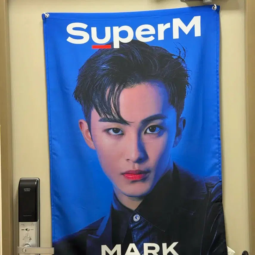 [BUNJANG] SuperM Mark Fabric Poster / 슈퍼엠 마크 패브릭 포스터
