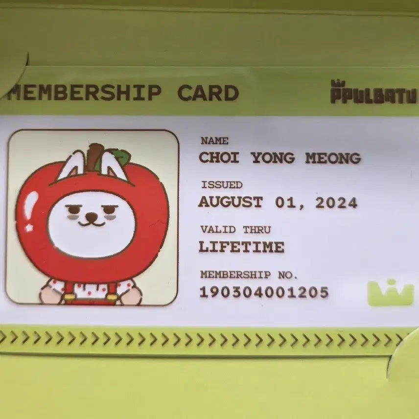 [BUNJANG] TXT Applebat 4th Membership ID Card / 투바투 애뿔바투 팝업 용멍 멤버쉽 아이디카드 양도