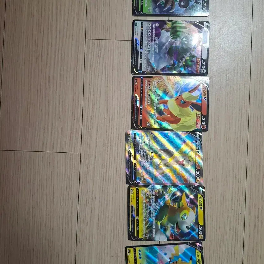 [BUNJANG] Pokemon Card Bundle Set - 7 Cards / v 일갈 판매함다