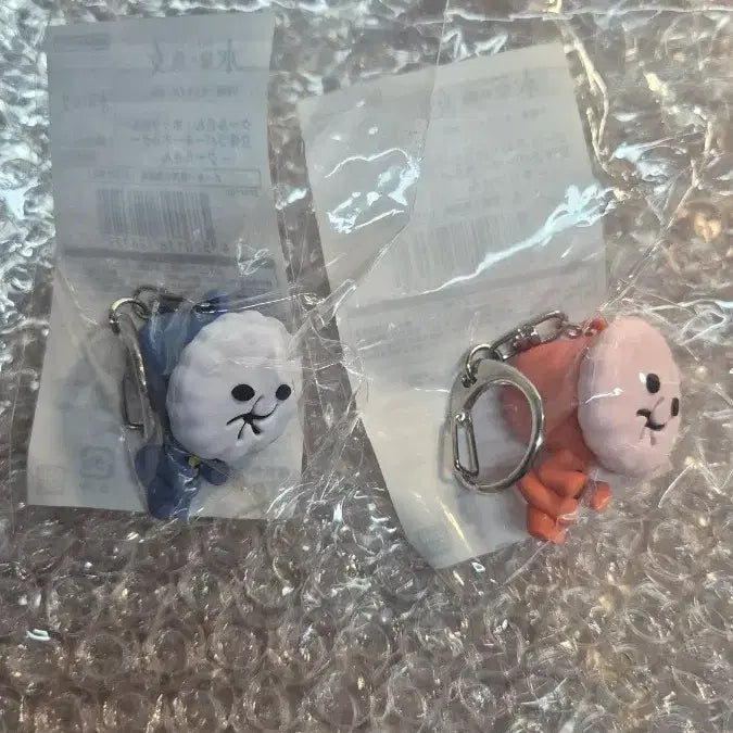 [BUNJANG] Suisei no Majo Cool-C Hot-C 3D Keychain / 수성의 마녀 쿨씨 핫씨 입체 키링