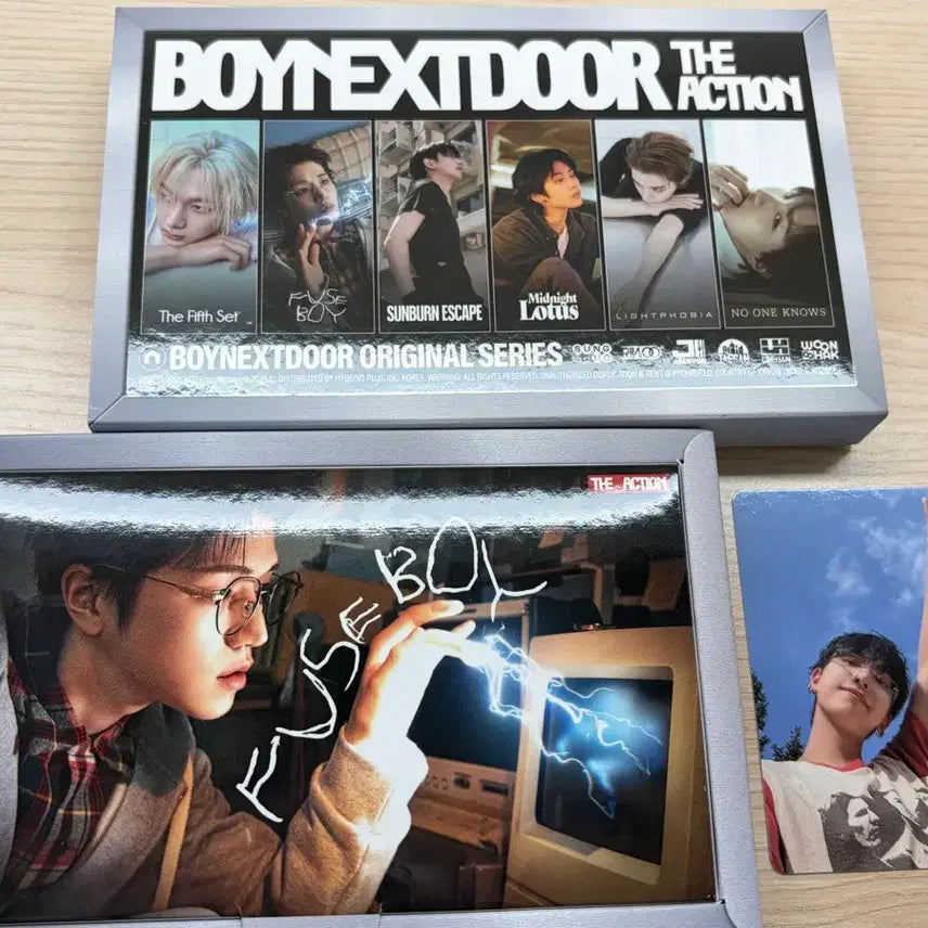 [BUNJANG] BOYNEXTDOOR Riwoo Jaehyun The Action Frame Version Photocard / 보이넥스트도어 보넥도 디액션 프레임버전 리우 재현