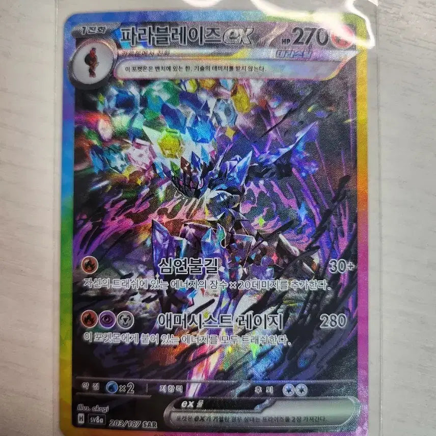 [BUNJANG] Parablaze SAR Card / 파라블레이즈 sar