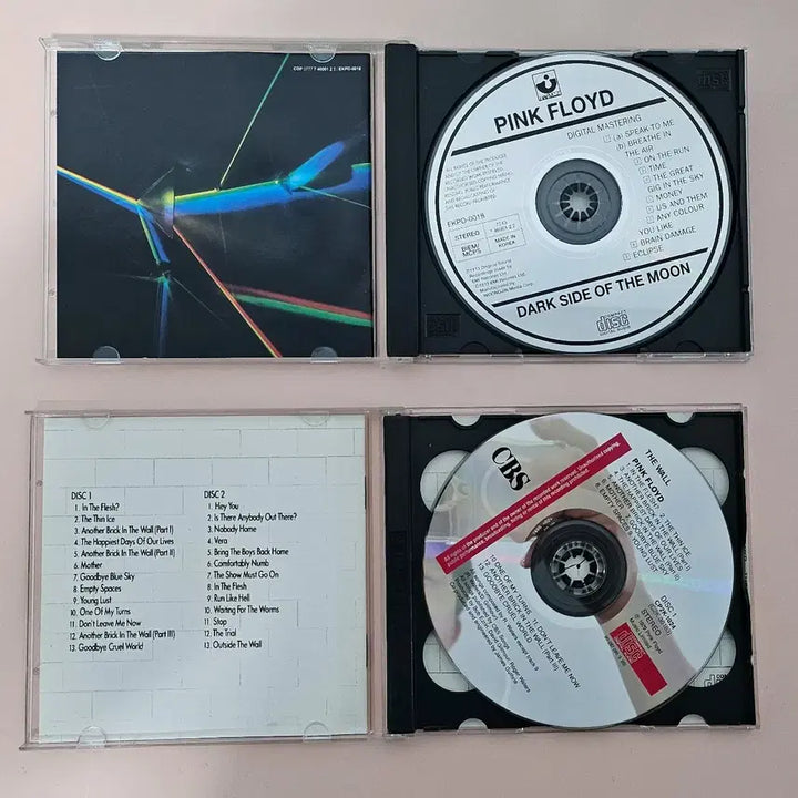 [BUNJANG] Pink Floyd Dark Side of the Moon / The Wall (2CD) Bundle Set / 핑크 플로이드 Pink Floyd [CD]
