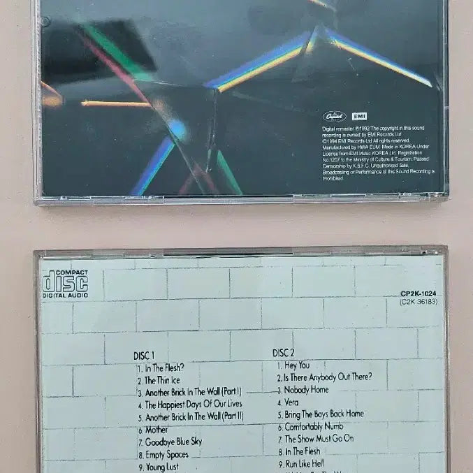[BUNJANG] Pink Floyd Dark Side of the Moon / The Wall (2CD) Bundle Set / 핑크 플로이드 Pink Floyd [CD]