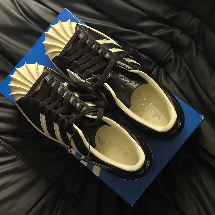 [BUNJANG] Thug Club x Adidas Superstar Black Shoes / 떠그클럽 아디다스 슈퍼스타 블랙 265