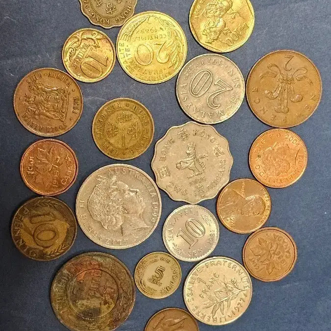 [BUNJANG] Collection of Rare Foreign Coins / 옛날 다양한 국가 희귀 동전 모음