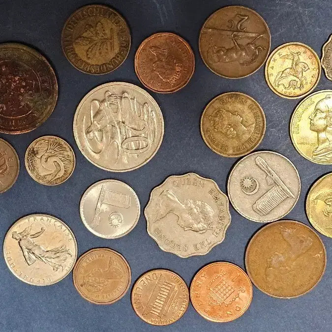 [BUNJANG] Collection of Rare Foreign Coins / 옛날 다양한 국가 희귀 동전 모음