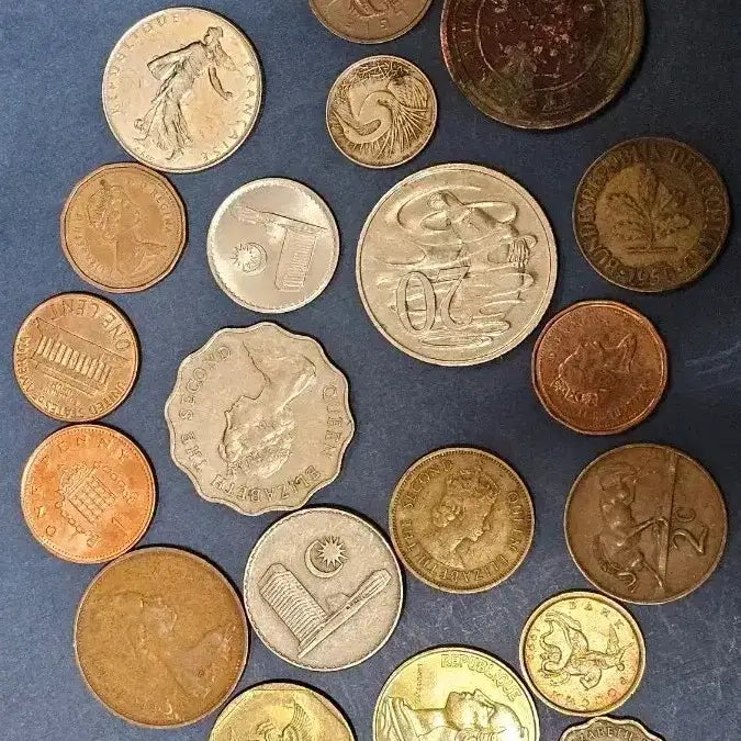 [BUNJANG] Collection of Rare Foreign Coins / 옛날 다양한 국가 희귀 동전 모음