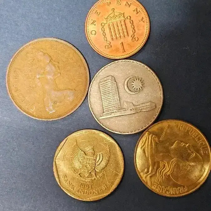 [BUNJANG] Collection of Rare Foreign Coins / 옛날 다양한 국가 희귀 동전 모음