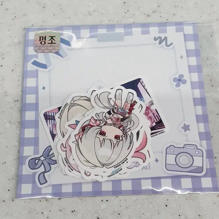 [BUNJANG] Myojo 2nd Anniversary Deungjoo Festival SD Sticker Set Pack Aimes Denia Hiyuki Wanderer / 명조 2주년 띵조페스티벌 sd스티커 세트팩 에이메스 데니아 히유키 방랑자