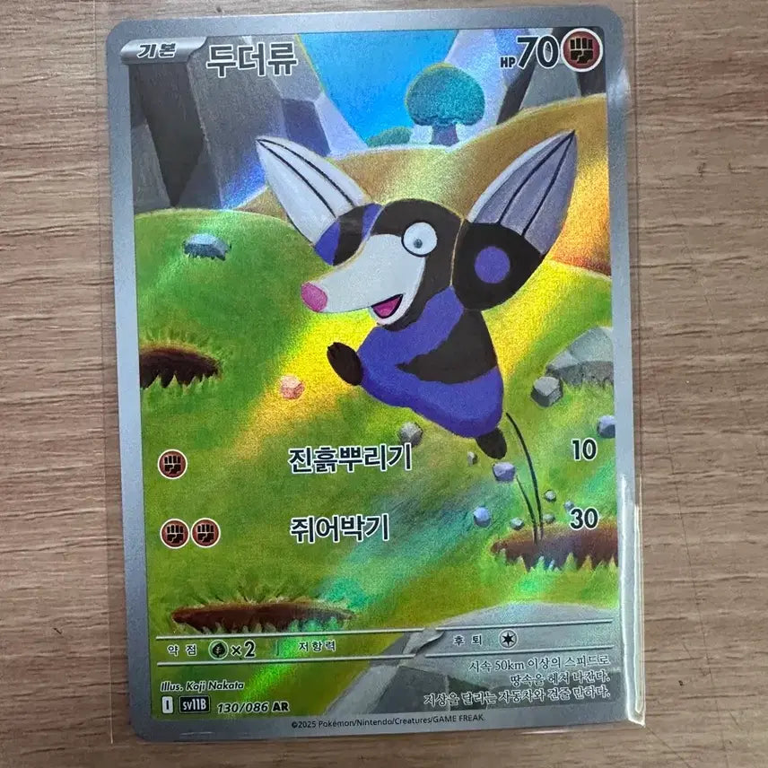 [BUNJANG] Pokemon Card Diglett AR / 포켓몬카드 두더류 AR