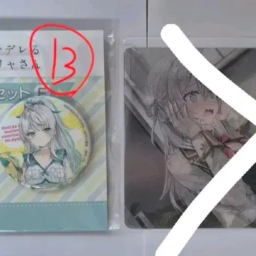 [BUNJANG] Rushdere Limited Edition Acrylic Stand &amp; Tapestry Set / 아랴 양 한정 페스, 특전 아크릴스탠드, 캔뱃지, 태피(가끔씩 툭하고)