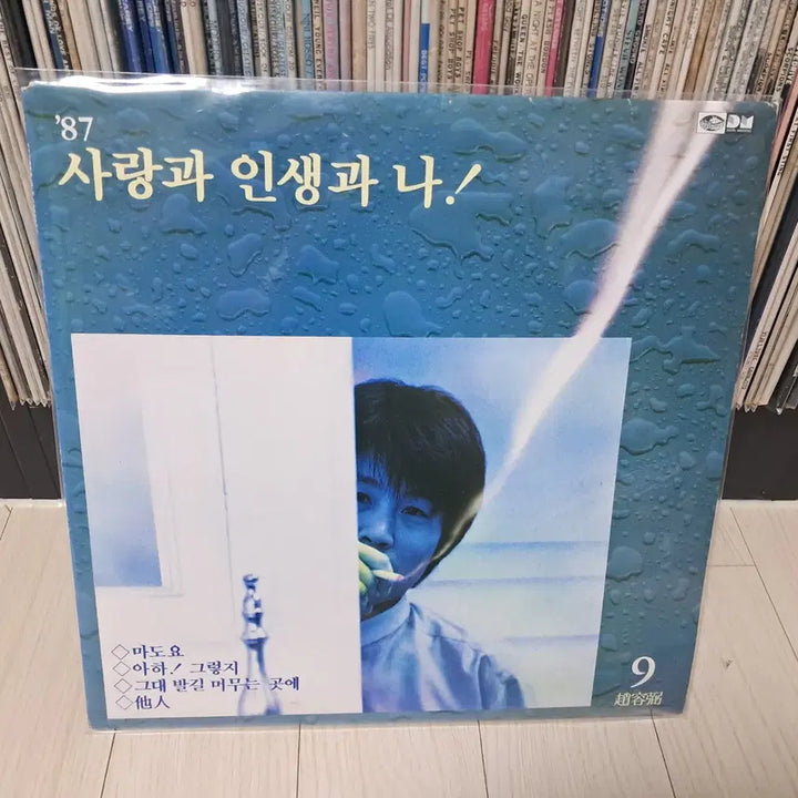 [BUNJANG] Cho Yong-pil 9th Album "Love, Life, and Me" (1987) LP / LP..조용필9집(1987년)사랑과 인생과나