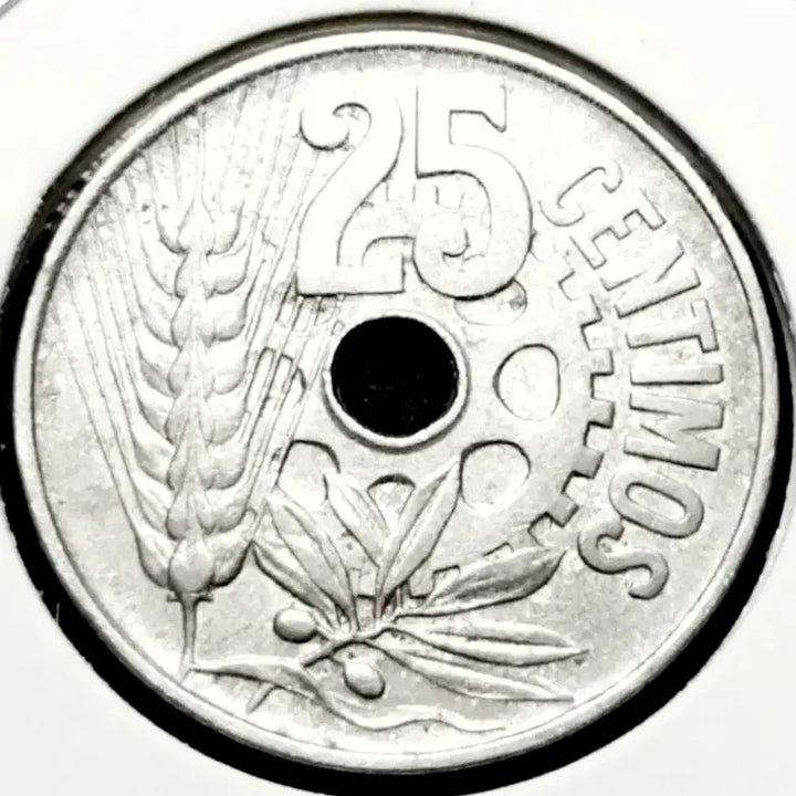 [BUNJANG] Spain 1934 25 Centimos Foreign Coin / 스페인 1934년 25센티모스.외국주화 주화 화폐 동전